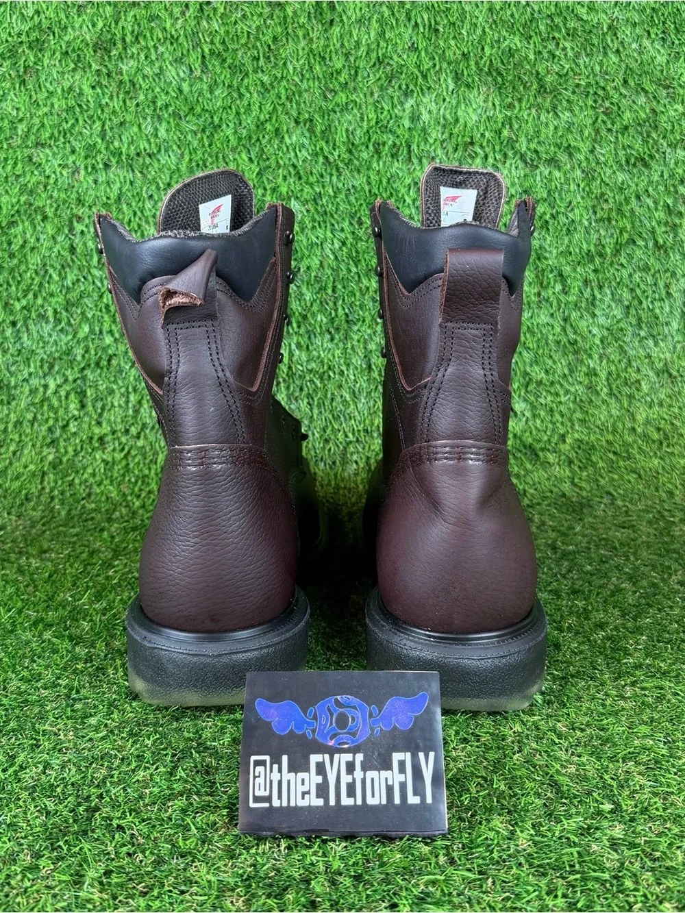 Red Wing 2414 GORE-TEX Waterproof Supersole Steel Toe Boots Made In USA (WIDE)
